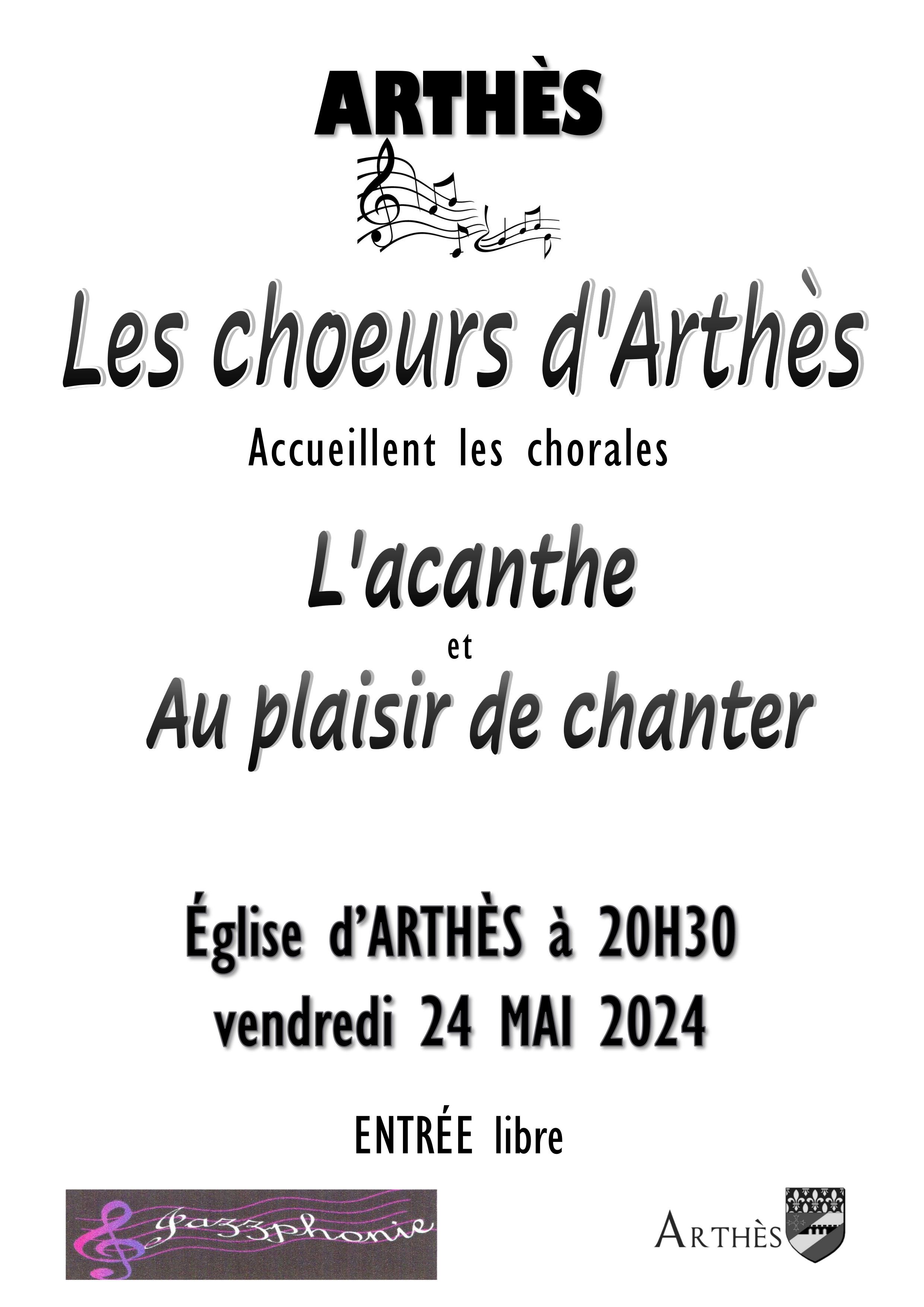 Mai 2024 Rencontres chorales à Arthès